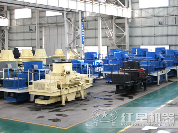 不同型號(hào)的制砂機(jī)