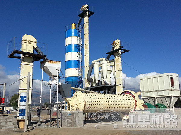 鉬礦選礦生產線現(xiàn)場圖