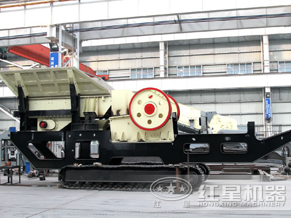 移動式制砂設(shè)備實拍圖