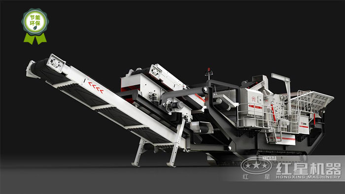 履帶式車載移動(dòng)破碎車，游擊作戰(zhàn)，靈活控場(chǎng)