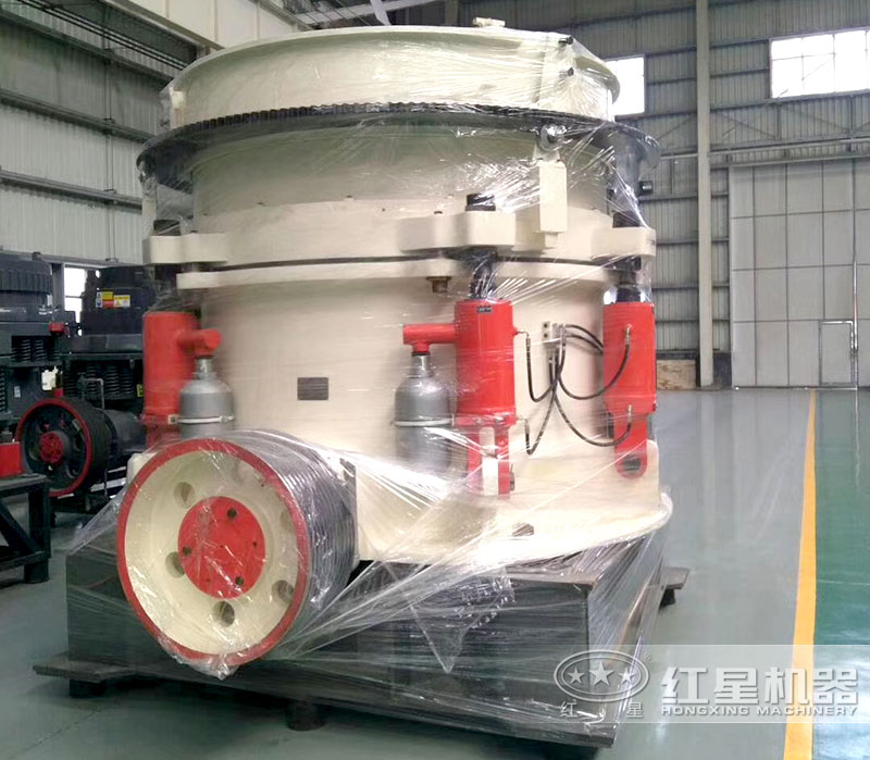 多缸液壓圓錐破碎機(jī)實拍