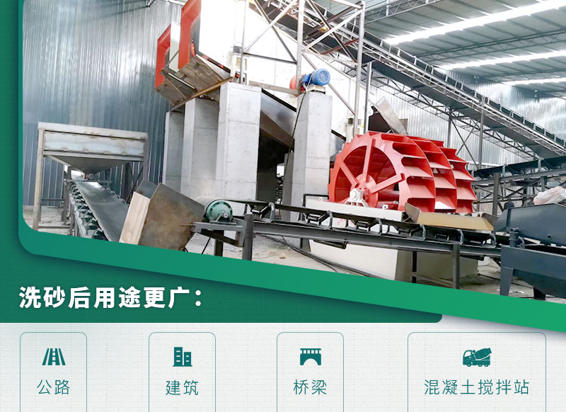 時產(chǎn)160噸洗沙機(jī)型號有哪些？搭配脫水篩減少細(xì)沙流失