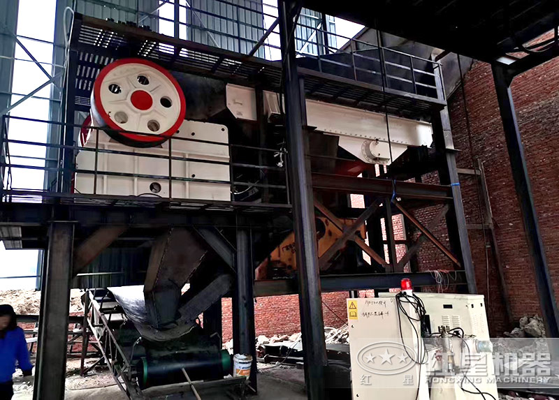 57鄂式破碎機(jī)一小時可以產(chǎn)多少，附生產(chǎn)線案例