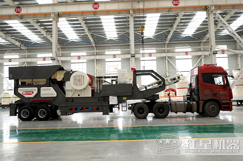 輪胎式破碎機(jī)多少錢一臺(tái)？（含輪胎式移動(dòng)破碎機(jī)圖片）