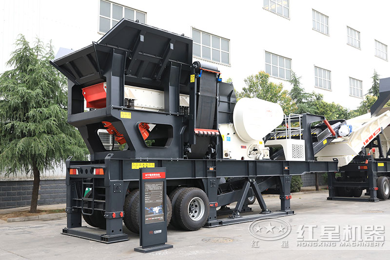 一小時產(chǎn)500噸石子的移動碎石機價格是多少，有沒有現(xiàn)場視頻